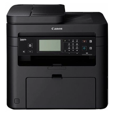 МФУ CANON MF237w (1418C121/1418C105), Wi-Fi, A4, лазерная ч.б., факс, 23 стр/мин ч/б, 1200x1200 dpi, подача: 250 лист., вывод: 100 лист., память: 256 Мб, Ethernet RJ-45, USB, ЖК-панель