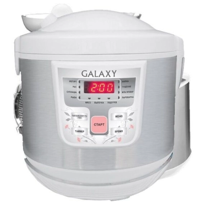 Мультиварка Galaxy Line GL 2641 белый, 5л. 11 программ приготовления