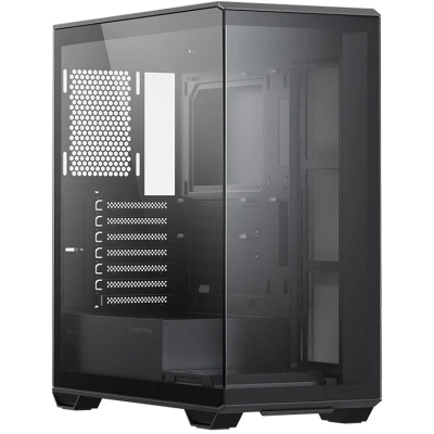 Корпус XASTRA Q600-0F-UC Black ATX/​Aquarium/​Screewless/​no fans/​Type-C