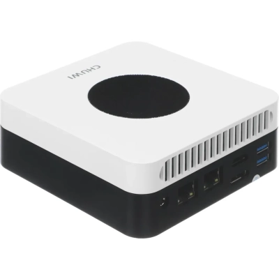 Неттоп Chuwi LarkBox X (2146778) i3 1220P (1.5) 8Gb SSD256Gb UHDG Windows 11 Pro 2xGbitEth WiFi BT 65W черный/белый