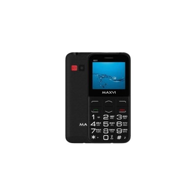 Мобильный телефон Maxvi B231 черный