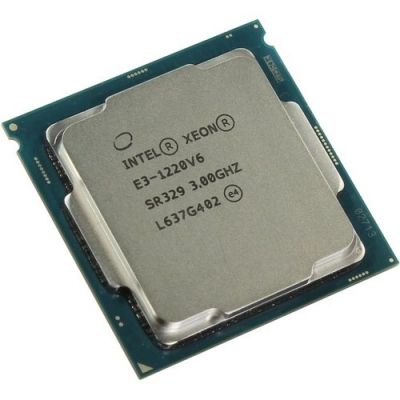 Процессор Intel Xeon E3-1220 v6 LGA 1151 8Mb 3.0Ghz (CM8067702870812S R329)