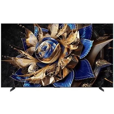 Телевизор 115 TCL 115X955 черный Mini LED 3840x2160, 4K Ultra HD, 144 Гц, Wi-Fi, Smart TV, Google TV