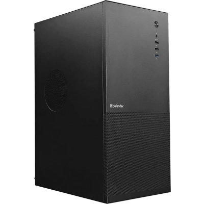 Корпус DEFENDER Apex Metal XL (25031) Miditower ATX Micro-ATX Mini-ITX W/O PSU USB1.1+3.0+Type-C+audio черный