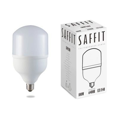 Лампа светодиодная SAFFIT SBHP1100 (55101) 100W 230V Е27-E40 6400K