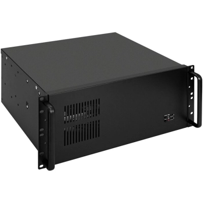 Корпус ExeGate Pro 4U300-08 EX281235RUS RM 19, высота 4U, глубина 300, без БП, USB