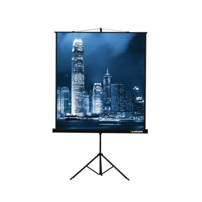Экран на треноге Lumien 203x203см Master View LMV-100109 1:1 напольный рулонный