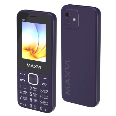 Мобильный телефон Maxvi K29 фиолетовый