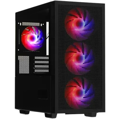 Корпус DeepCool CH560 Digital Black (R-CH560-BKAPE4D-G-1) (ATX, без БП, 2хUSB, с окном)