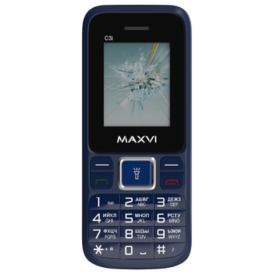 Мобильный телефон Maxvi C3i маренго