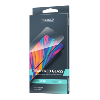 Защитное стекло Full Glue для Xiaomi Redmi 17 4G черная рамка