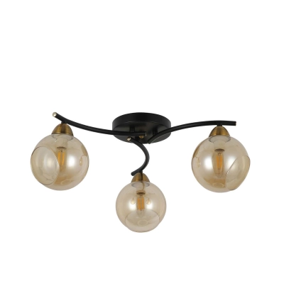 Люстра HIPER Indira H182-3, 3х40Вт, черный