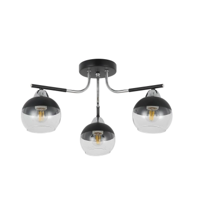 Люстра HIPER Tommy H181-3, 3х60Вт, черный