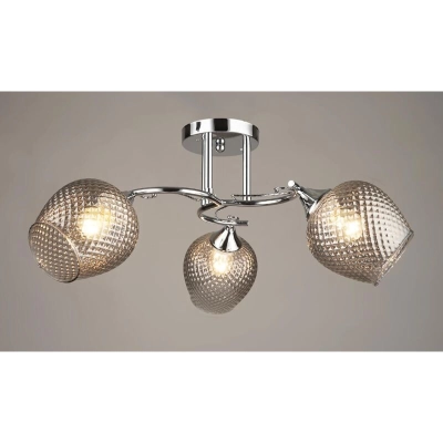 Люстра HIPER Vita H176-3, 3х60Вт, хром