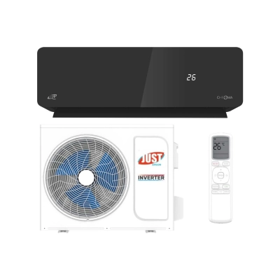 Кондиционер Just AIRCON JAC-13HPSIA/​CAC/​JACO-13HPSIA/​CAU Chroma inverter черный