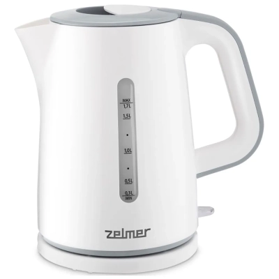 Электрочайник ZELMER ZCK7620S белый