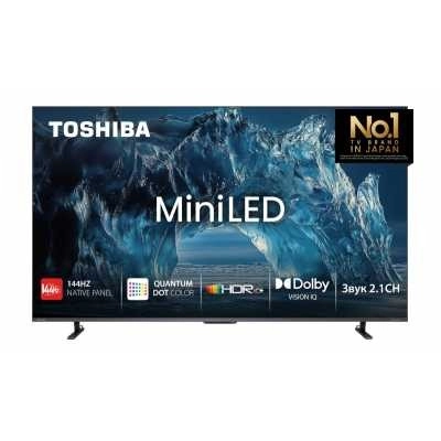 Телевизор 55 Toshiba 55Z680SET черный QLED Mini LED 3840x2160, 4K Ultra HD, 144 Гц, Wi-Fi, Smart TV, VIDAA