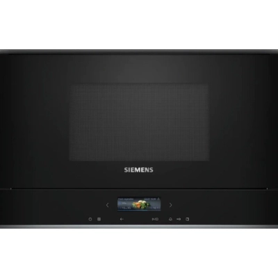 Встраиваемая микроволновая печь Siemens BE732R1B1 черный