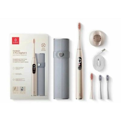 Комплект электрических зубных щеток Oclean X Pro Digital Set Золотой