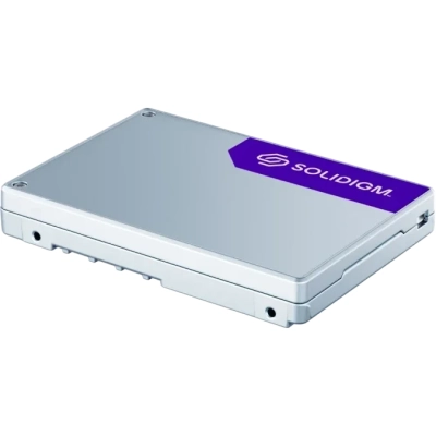 SSD Solidigm D5-P5316 SSDPF2NV153TZ1Z, 15360GB, 2.5 15mm, NVMe, PCIe 4.0 x4, QLC, R/W 7000/3200MB/s, IOPs 800 000/399MB/s, T