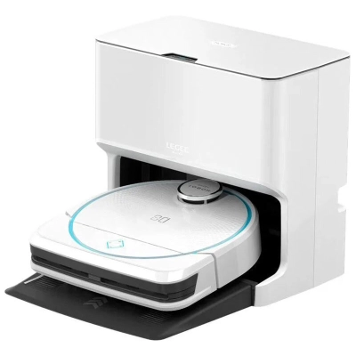 Робот-пылесос моющий Hobot Legee D8 со станцией самоочистки салфеток LuLu