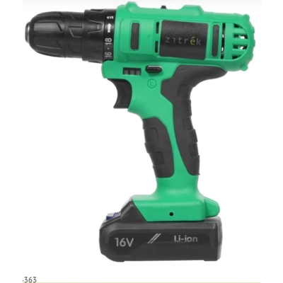 Дрель аккумуляторная ZITREK Greenpower 16-Li 063-4075