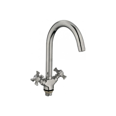 Смеситель ёлочка Ledeme L4311A-2 89846 1/​2 литой излив керамика крест с гайкой
