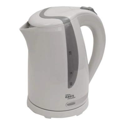 Чайник Oasis K-2PW белый, 1.7л, пластик