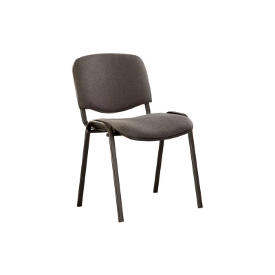 Стул офисный Easy Chair ИЗО/ISO серый ткань металл чёрный (1332051)