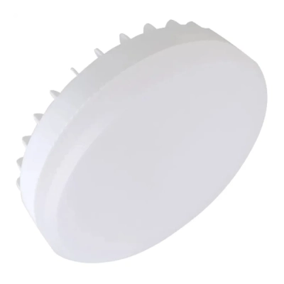 Лампа светодиодная ECOLA GX53 10,0W Tablet 220V 4200K матовое стекло (композит) 27x75(1/10/100)