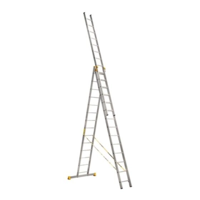 Лестница Alumet P3 9314 алюминиевая трехсекционная