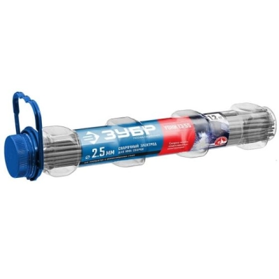 Электрод сварочный Уони ЗУБР Профессионал 40021-2.5 13/55 с основным покрытием, d 2.5 х 350 мм