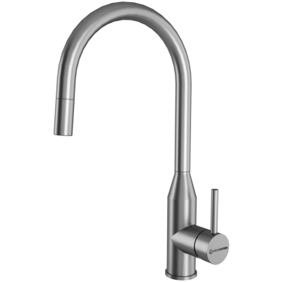 Смеситель для кухни KUCHENSTERN Tida-S 409SS40 нерж