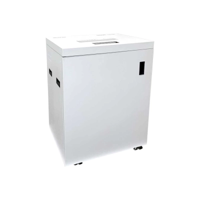 Шредер Office Kit S1650 1,9х15 белый (секр.P-5) фрагменты 30лист. 165лтр. скобы пл.карты CD