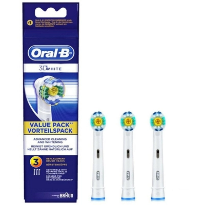 Насадка для зубной щетки ORAL-B Cleanmaximizer 3D 3PCS