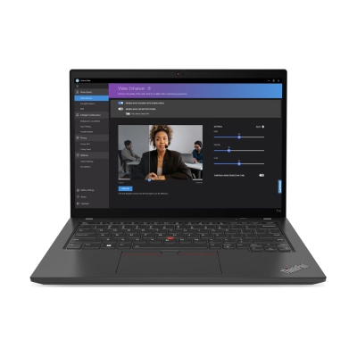 Ноутбук Lenovo ThinkPad T14 Gen 4 (21HD0077US) i7-1355U 16Gb SSD 512Gb Intel UHD Graphics 14 WUXGA IPS TS Cam 39.3Вт*ч Win11Pro(Eng) KBD RuEng Черный
