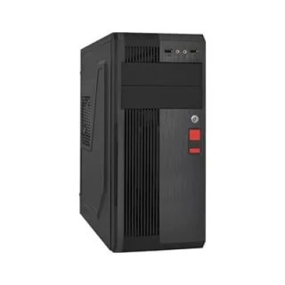 Корпус ExeGate UN-605B Black (EX283220RUS) ATX, без БП, 2xUSB, Audio, замок блокировки кнопки питания