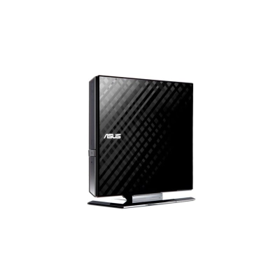 ODD ext DVD±RW ASUS Slim Drive SDRW-08D2S-U LITE Black, USB2.0, 20 mm, Retail (SDRW-08D2S-U LITE/​BLK/​G/​AS) (90-DQ0435-UA161KZ)