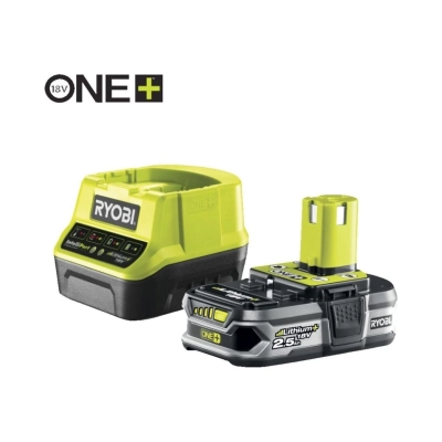 Аккумулятор+зарядное устройство Ryobi One+ RC18120, RC18120-125 (5133003359) Li-Ion 2.5Aч