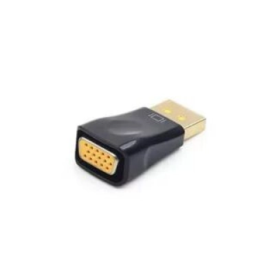 Конвертер DP-1.1a (папа) - D-SUB/VGA (мама), кабель 15 см, 1920x1200(1080)@60Hz, Oem, Cablexpert A-DPM-VGAF-02