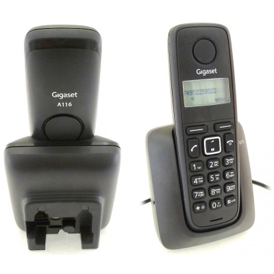 Радиотелефон Gigaset A116 черный