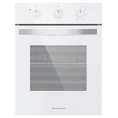 Духовой шкаф Maunfeld EOEC516W белый/серебристый