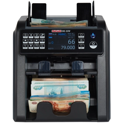 Сортировщик банкнот DoCash DC 55V 14391 мультивалюта