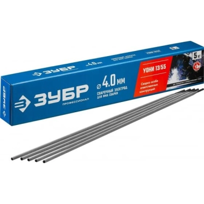 Электроды Зубр Профессионал 40025-4.0 D4мм L450мм 5000гр