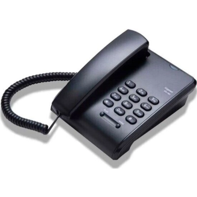 Телефон проводной Gigaset DA180 черный (S30054-S6535-S301)