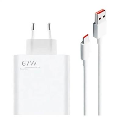 СЗУ Xiaomi 67W 1 USB-A Power Adapter Suit with cabel Type-C EU