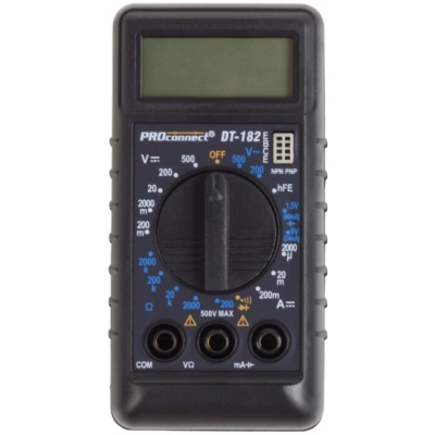 Портативный мультиметр PROconnect М-182 (DT-182) 13-3014