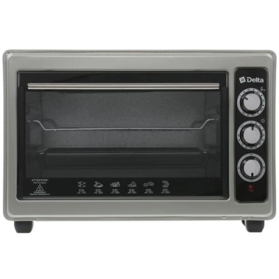 Духовка Delta D-0123 серая