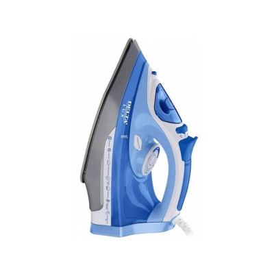 Утюг DELTA LUX DL-712 белый с серо-голубым