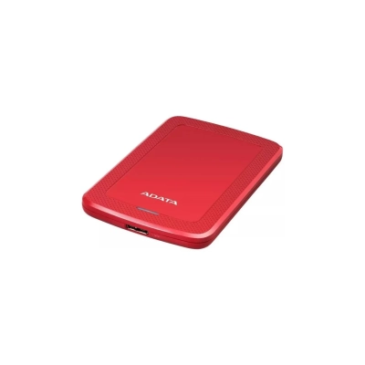 HDD ext 2.5 1.0TB USB3.1 ADATA Slim HV300, красный, 10.3 mm (AHV300-1TU31-CRD)
